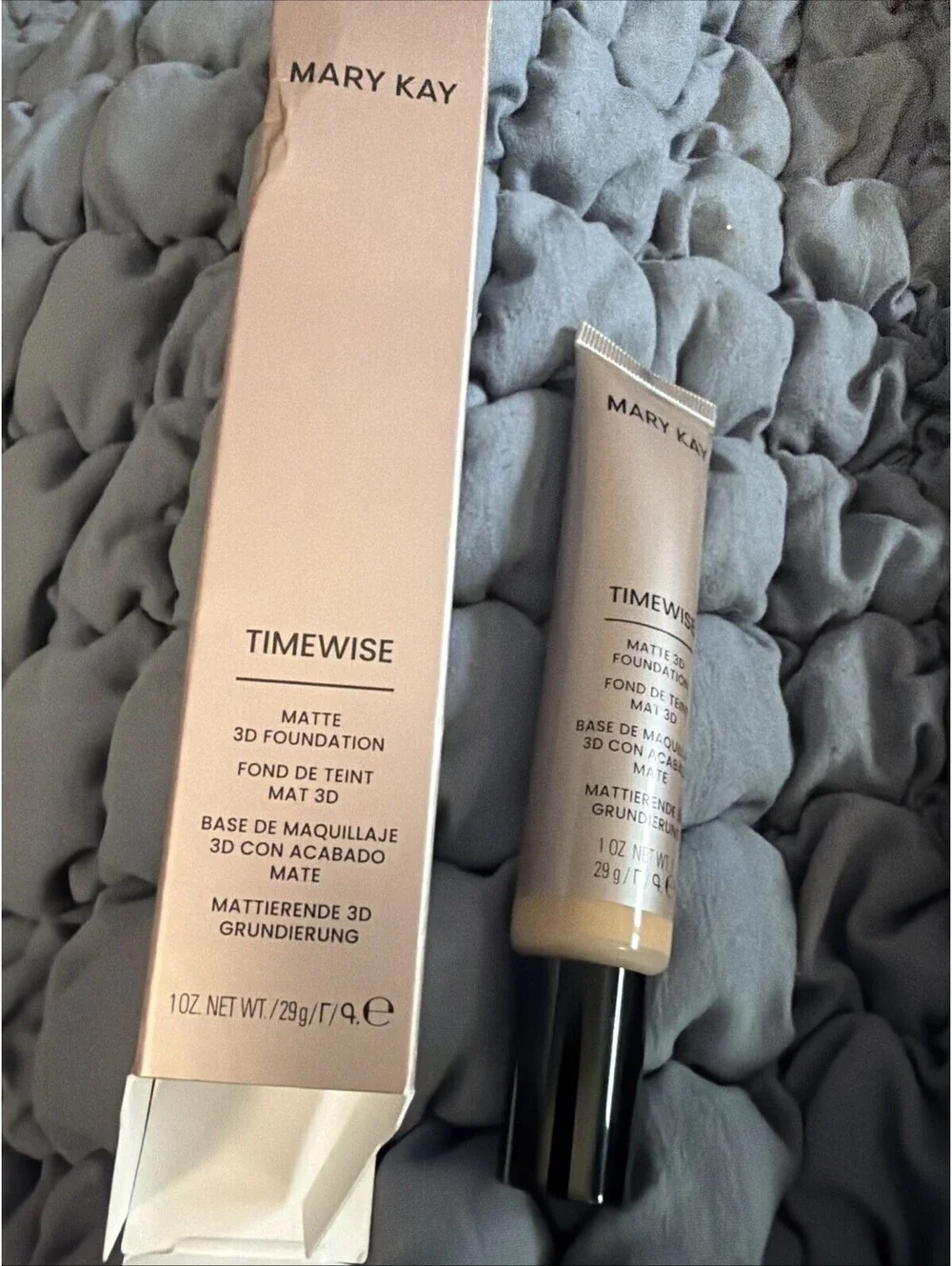 NEW Mary Kay Timewise Matte 3D Foundation Deep 1 Fonce 1 210754 KA21